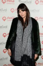 LILAH PARSONS at Coca Cola London Eye Frostival Eyeskate in London 11/18/2015