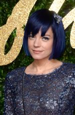 LILY ALLEN at 2015 British Fashion Awards in London 11/23/2015