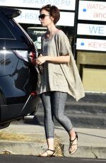 LILY COLLINS Out and About in Los Angeles 11/24/2015