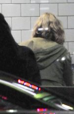 LILY JAMES and Matt Smith at Maoz Falafel in London 11/13/2015