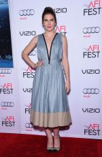 LILY RABE at The Big Short Premiere at 2015 AFI Fest in Hollywood 11/12/2015