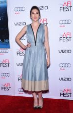 LILY RABE at The Big Short Premiere at 2015 AFI Fest in Hollywood 11/12/2015
