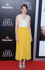 LILY RABE at The Big Short Premiere in New York 11/23/2015