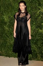 LORDE at 12th Annual CFDA/Vogue Fashion Fund Awards in New York 11/02/2015