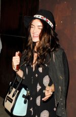 LUCY HALE Arrives Kelsea Ballerini Concert in West Hollywood 11/23/2015