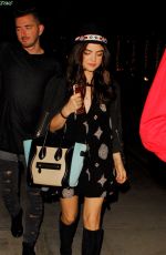 LUCY HALE Arrives Kelsea Ballerini Concert in West Hollywood 11/23/2015