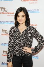 LUCY HALE at Seacrest Studios at Children