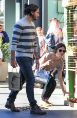 LUCY HALE Out and About in Brentwood 11/21/2015