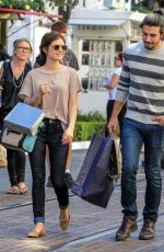 LUCY HALE Out and About in Brentwood 11/21/2015