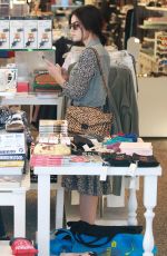 LUCY HALE Out Shopping at Kitson in Beverly Hills 11/14/2015