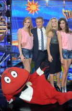 LUDOVICA FRASCA at Strip The News Photocall in Milan 10/26/2015