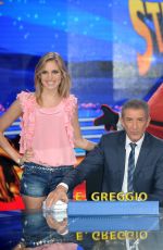 LUDOVICA FRASCA at Strip The News Photocall in Milan 10/26/2015