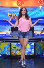 LUDOVICA FRASCA at Strip The News Photocall in Milan 10/26/2015