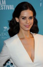 LYNDSY FONSECA at 2015 Napa Valley Film Festival in Yountville 11/12/2015