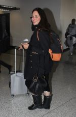 MADELEINE STOWE at Los Angeles International Airport 11/12/2015