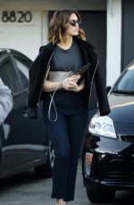 MADY MOORE Oout and About in Beverly Hills 11/05/2015