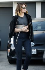 MADY MOORE Oout and About in Beverly Hills 11/05/2015