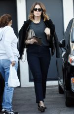 MADY MOORE Oout and About in Beverly Hills 11/05/2015