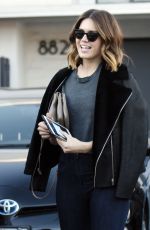 MADY MOORE Oout and About in Beverly Hills 11/05/2015