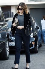 MADY MOORE Oout and About in Beverly Hills 11/05/2015