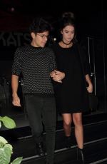 MAIA MITCHELL Leaves Katsuya in Hollywood 11/22/2015