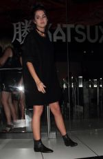 MAIA MITCHELL Leaves Katsuya in Hollywood 11/22/2015