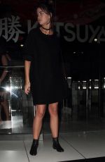 MAIA MITCHELL Leaves Katsuya in Hollywood 11/22/2015