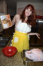 MAITLAND WARD - Thanksgiving Dinner Photoshoot in Los Angeles 11/24/2015