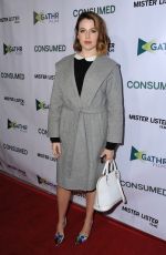 MAJANDRA DELFINO at Consumed Los Angeles Premiere at Laemmle Music Hall in Beverly Hills 11/11/2015