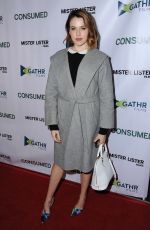 MAJANDRA DELFINO at Consumed Los Angeles Premiere at Laemmle Music Hall in Beverly Hills 11/11/2015
