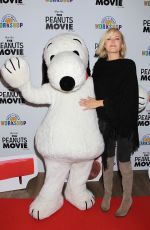 MALIN AKERMAN at The Peanuts Movie and Build-a-bear Workshop Special Screening in New York 11/01/2015