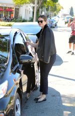 MANDY MOORE Leaves a Salon in Beverly Hills 11/05/2015