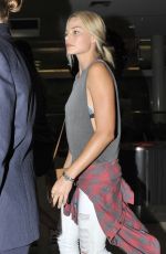 MARGOT ROBBIE at Airport in Sydney 11/10/2015