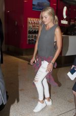 MARGOT ROBBIE at Airport in Sydney 11/10/2015