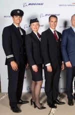 MARGOT ROBBIE at Boing 787-9 Launch in Abu Dhabi 11/06/2015