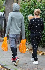 MARGOT ROBBIE Out Shopping in London 11/08/2015