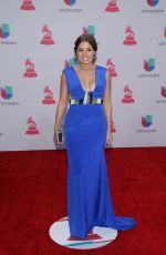 MARIELLE HAZLO at 2015 Latin Grammy Awards in Las Vegas 11/18/2015