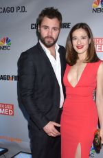 MARINA SQUERCIATI at Chicago Fire, Chicago P.D. and Chicago Med Premiere in Chicago 11/09/2015