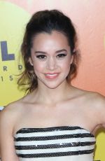 MEGAN NICOLE at 2015 Nickelodeon Halo Awards in New York 11/14/2015
