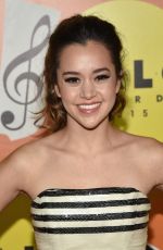 MEGAN NICOLE at 2015 Nickelodeon Halo Awards in New York 11/14/2015
