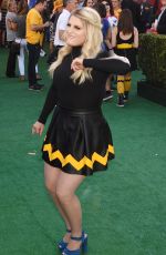 MEGHAN TRAINOR at The Peanuts Movie Premiere in Westwood 11/01/2015