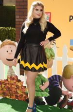 MEGHAN TRAINOR at The Peanuts Movie Premiere in Westwood 11/01/2015