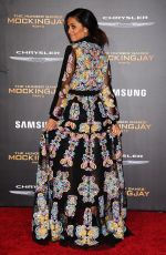 META GOLDING at The Hunger Games: Mockingjay, Part 2 Premiere in Los Angeles 11/16/2015