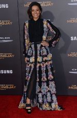 META GOLDING at The Hunger Games: Mockingjay, Part 2 Premiere in Los Angeles 11/16/2015
