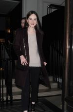 MICHELLE DOCKERY at Burberry Festive Film Premiere in London 11/03/2015