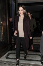 MICHELLE DOCKERY at Burberry Festive Film Premiere in London 11/03/2015