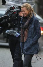 MICHELLE RODRIGUEZ on the Set of Her New Movie in Vancouver 11/16/2015