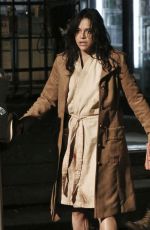 MICHELLE RODRIGUEZ on the Set of Tomboy, a Revenger