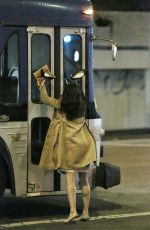 MICHELLE RODRIGUEZ on the Set of Tomboy, a Revenger