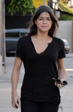 MICHELLE RODRIGUEZ Out and About in Los Angeles 11/06/2015